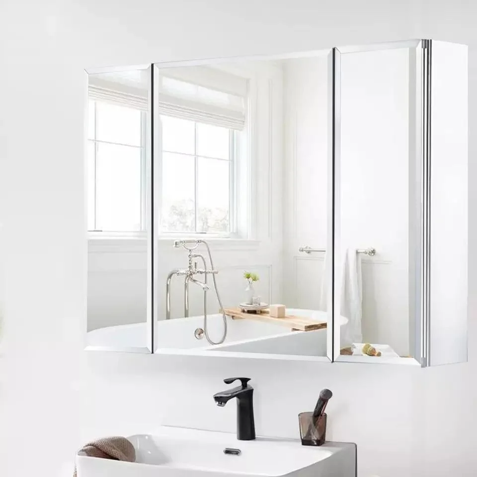 Ruang Tamu Perabot Bilik Mandi Keluli Tahan Karat Bilik Mandi Vanities Kabinet Ubat Kabinet Cermin