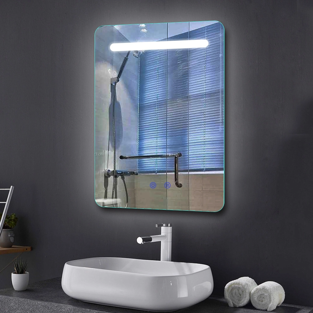 Cermin Pintar LED Cermin Dinding Hiasan Rumah Cermin Solek Bluetooth Aksesori Bilik Mandi Perabot Salun Cermin Bilik Mandi Rumah Pintar