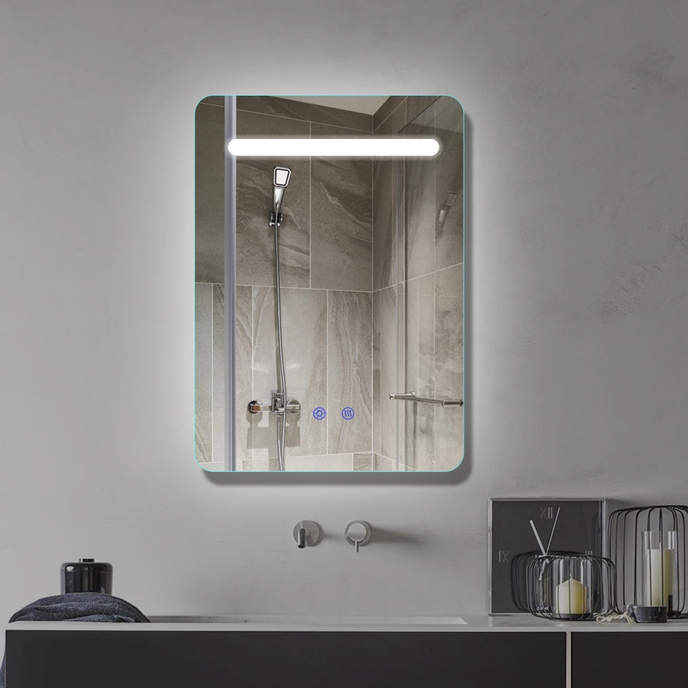 Cermin Pintar LED Cermin Dinding Hiasan Rumah Cermin Solek Bluetooth Aksesori Bilik Mandi Perabot Salun Cermin Bilik Mandi Rumah Pintar