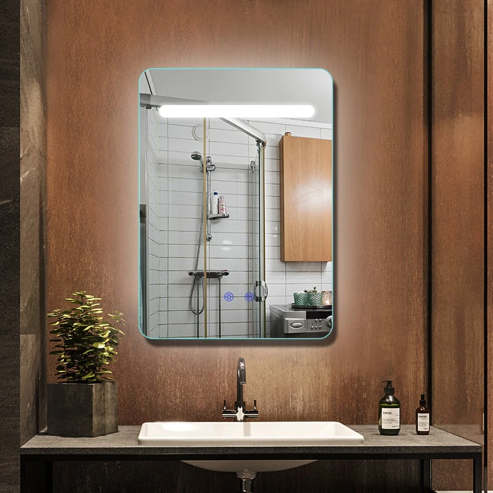Cermin Pintar LED Cermin Dinding Hiasan Rumah Cermin Solek Bluetooth Aksesori Bilik Mandi Perabot Salun Cermin Bilik Mandi Rumah Pintar