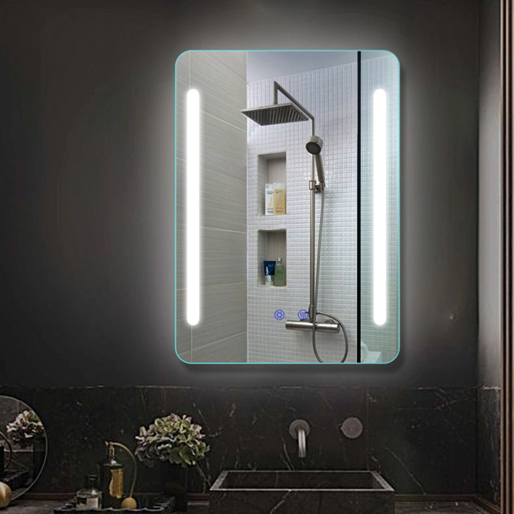 Cermin Mandi LED Cermin Pintar Rekaan Baharu Vanity Cermin Mandi LED dengan Cahaya