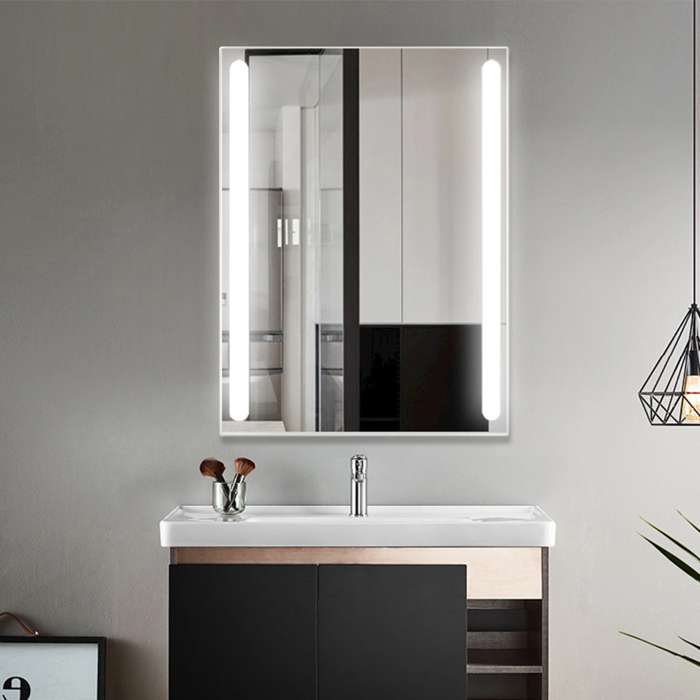 Cermin Mandi LED Cermin Pintar Rekaan Baharu Vanity Cermin Mandi LED dengan Cahaya