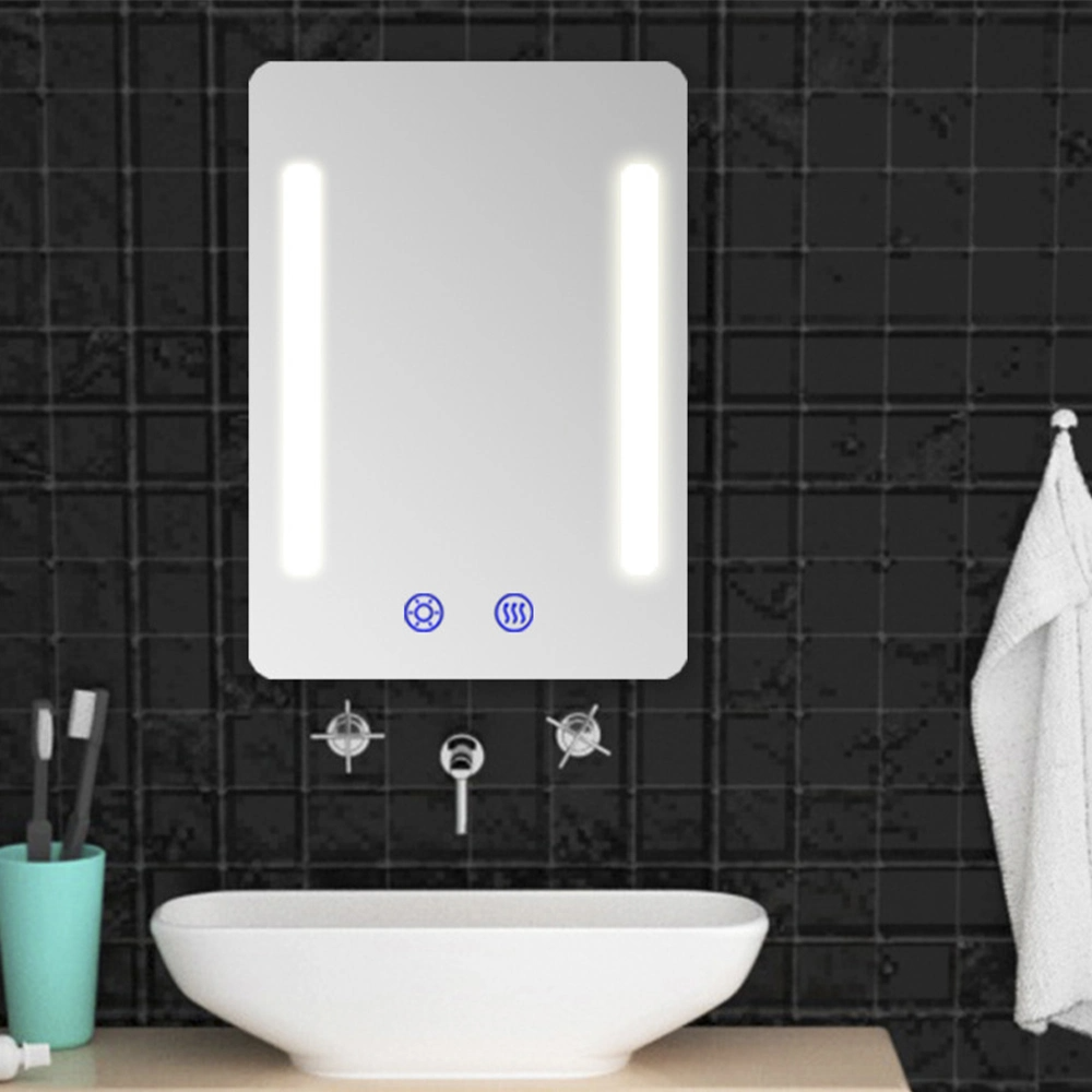 Cermin Mandi LED Cermin Pintar Rekaan Baharu Vanity Cermin Mandi LED dengan Cahaya