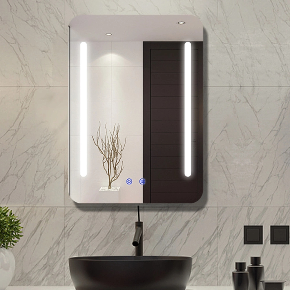 Cermin Mandi LED Cermin Pintar Rekaan Baharu Vanity Cermin Mandi LED dengan Cahaya