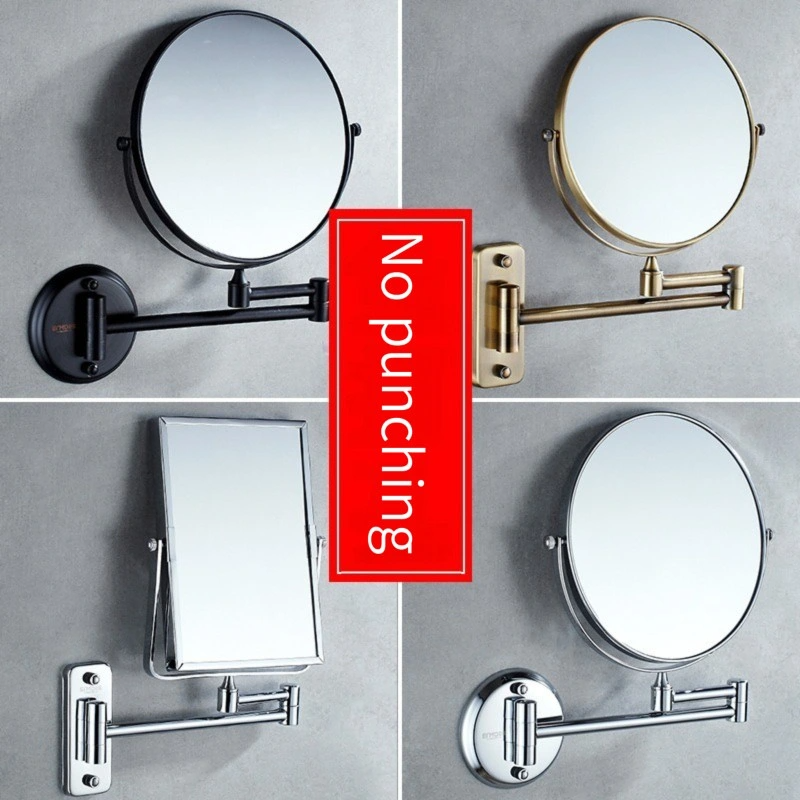 Kilang Standard Eropah Borong Kaca Solek Moden Pintar Hiasan Rumah Cermin Dinding Bilik Mandi LED